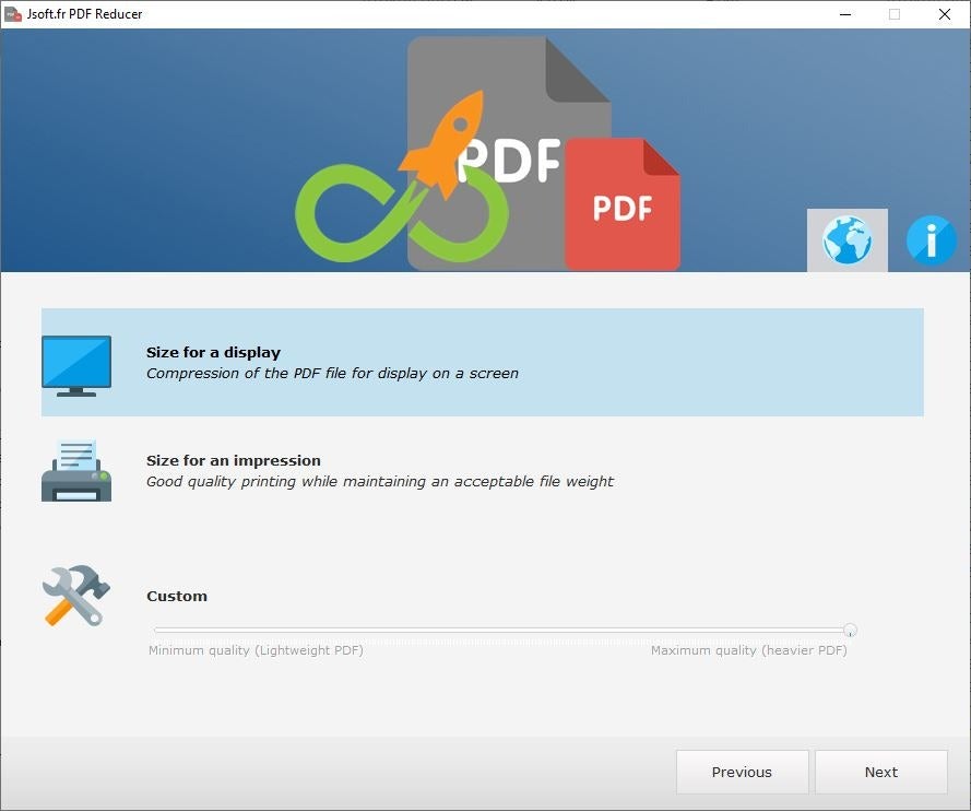 Jsoft PDF Reducer is a freeware tool for compressing PDFs and edit them