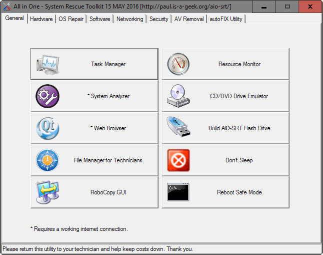 All In One System Rescue Toolkit