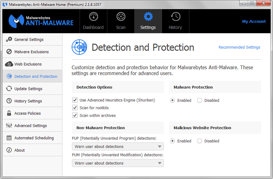 detection protection