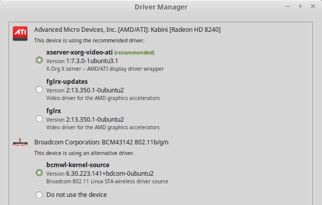 driver manager