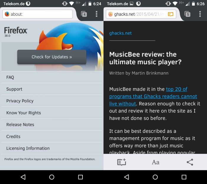 firefox 38 android