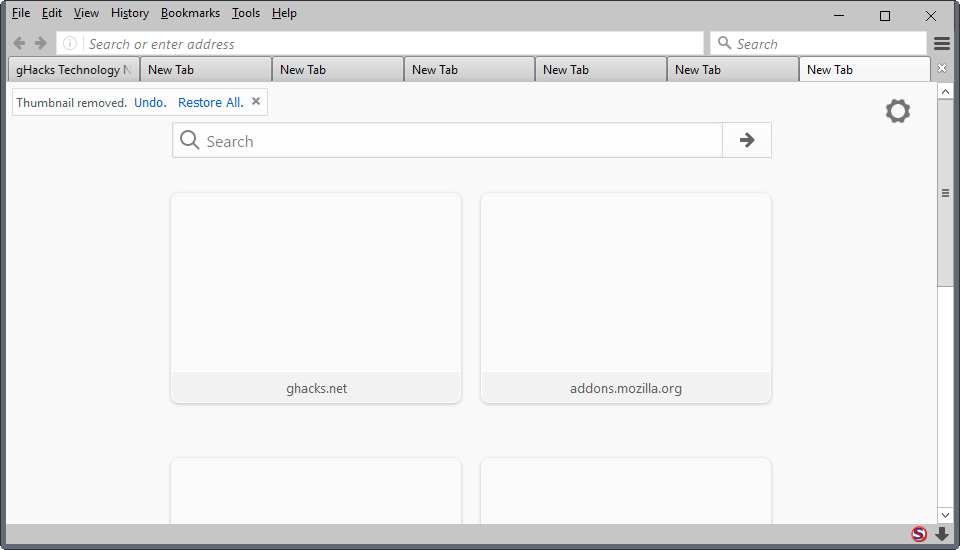 firefox 53 tab title