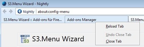 firefox edit menus