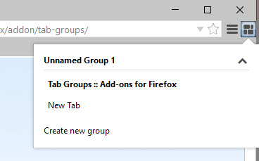 firefox tab groups addon