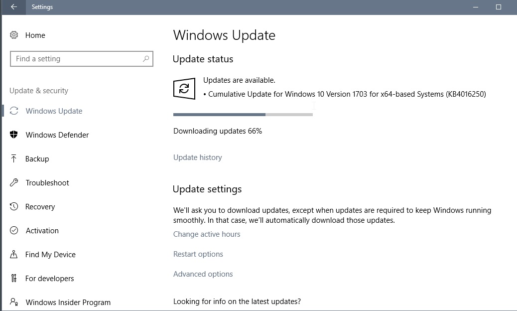 kb4106250 cumulative update for windows 10 to build 15063 11 how to find windows 10 build number