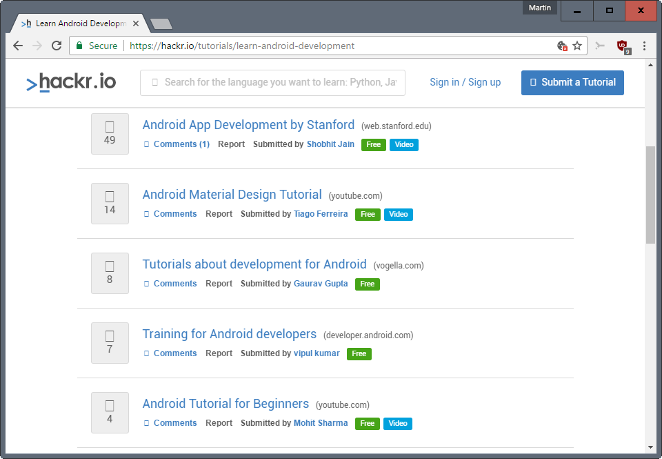 programming courses