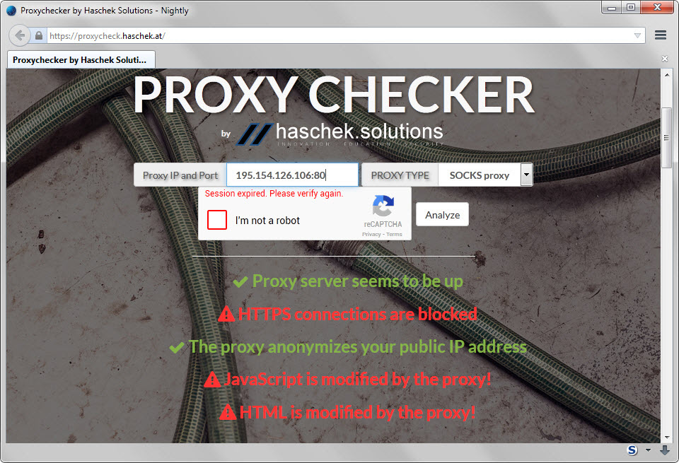 proxy checker