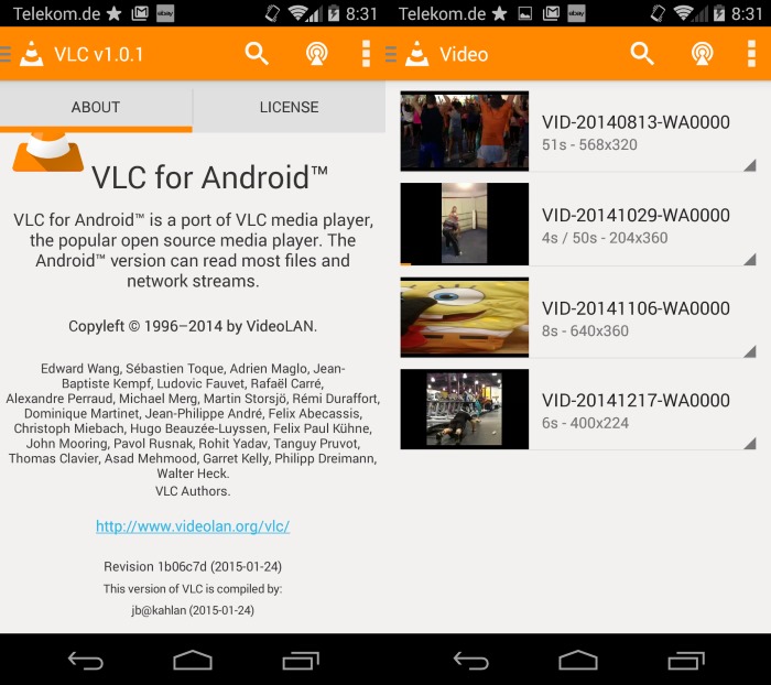 vlc for android stable