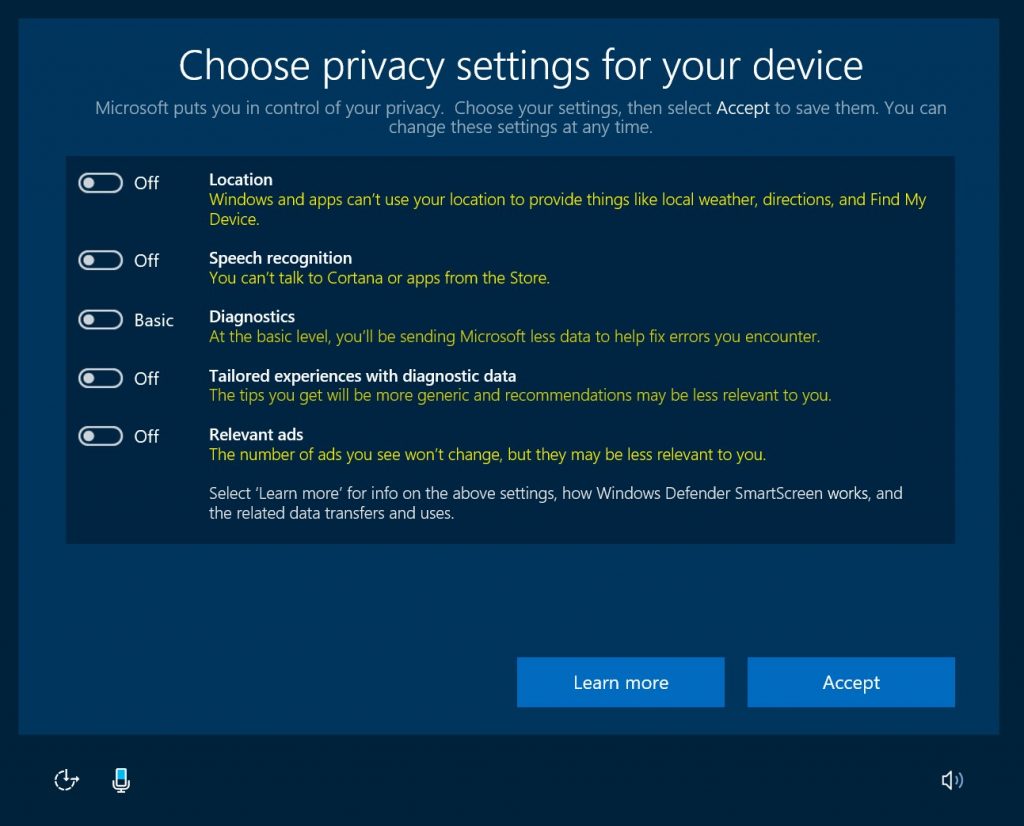windows 10 creators update privacy 2