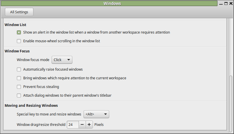 windows customization linux mint 2