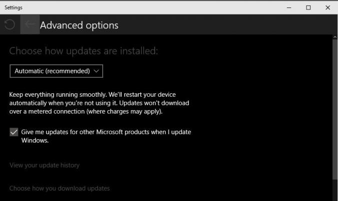 windows 10 updates