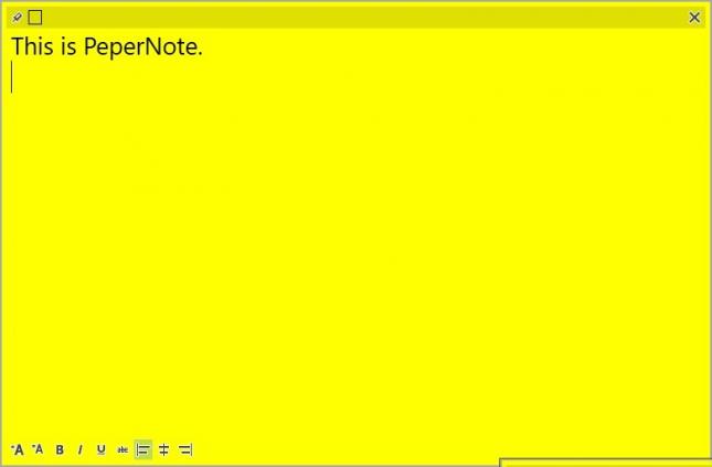 PeperNote is a simple sticky notes application for Windows
