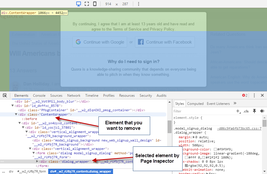 adjust code position