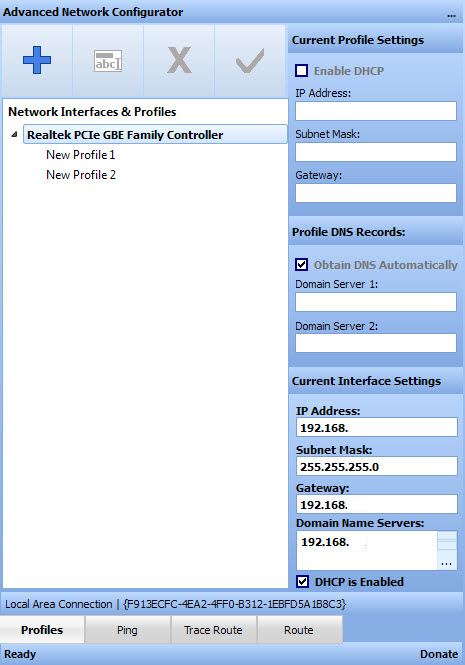 advanced network configurator