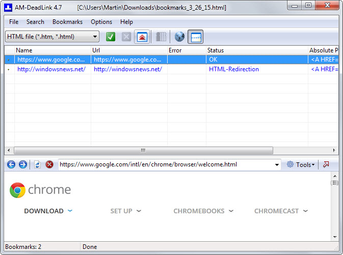 am deadlink 4.7