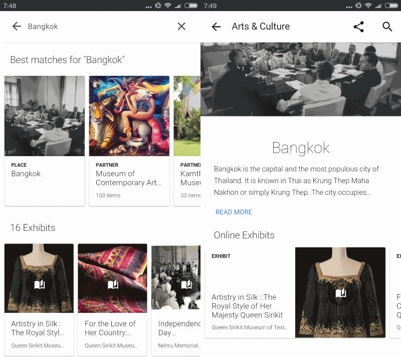 art culture city search
