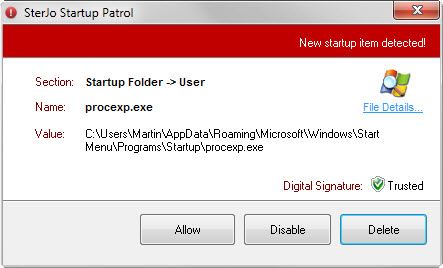autostart monitor