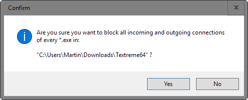 block all