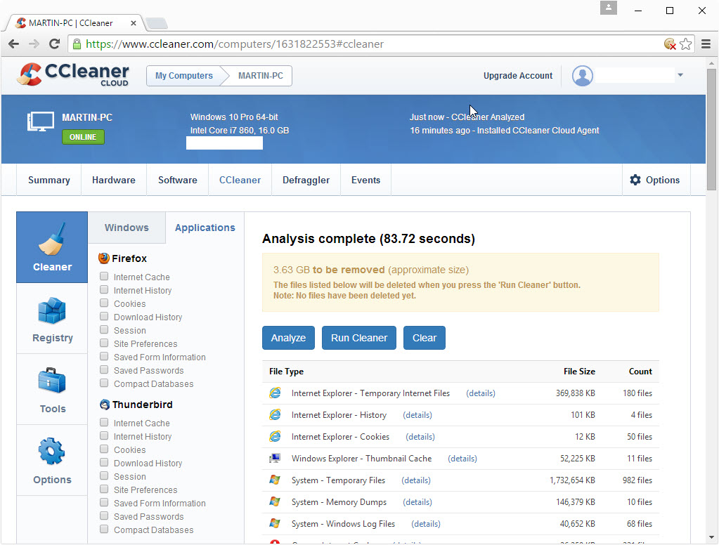 ccleaner cloud clean