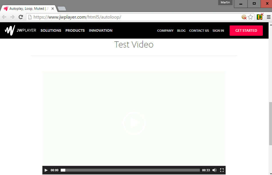 chrome html5 auto play
