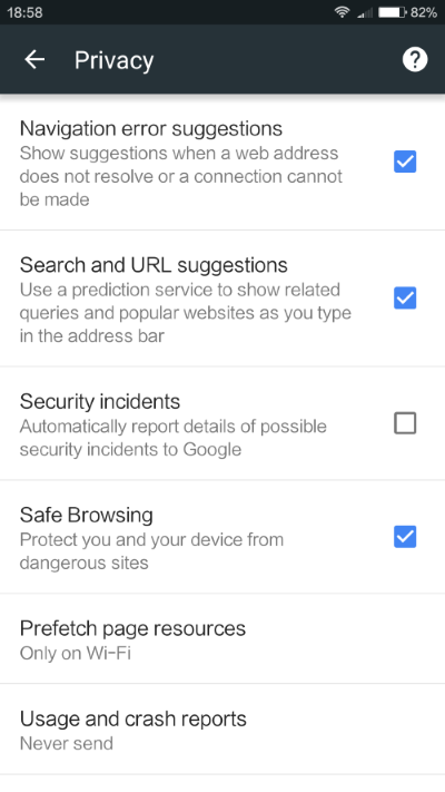 chrome safe browsing