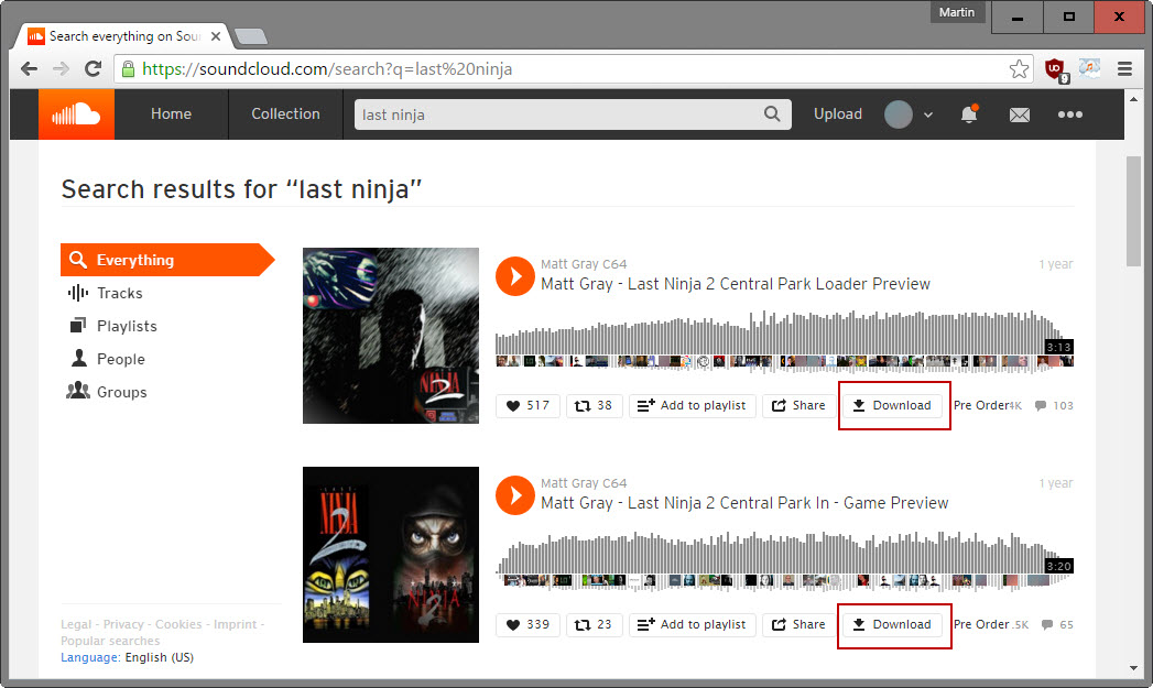 chrome soundcloud download