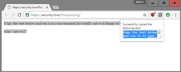 clipboard text manipulation