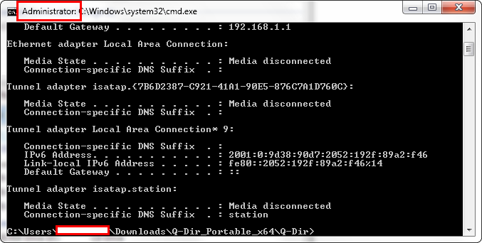 command line