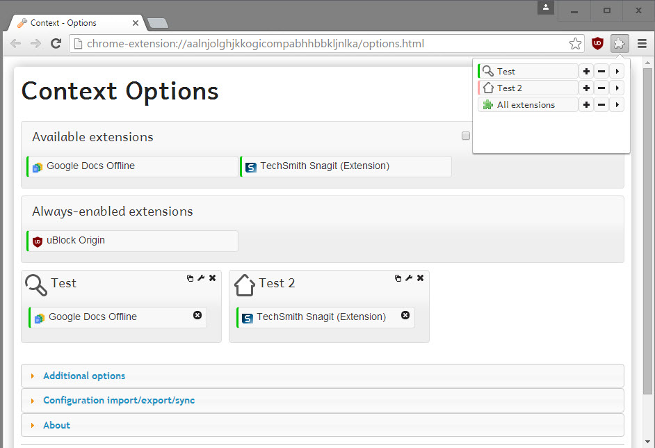 context chrome