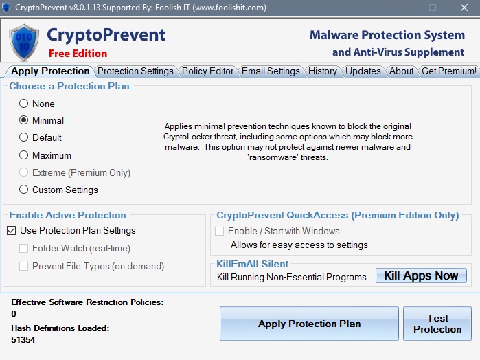 cryptoprevent 8