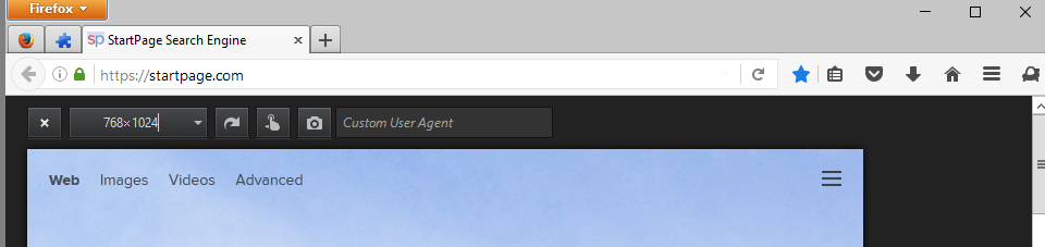 custom user agent