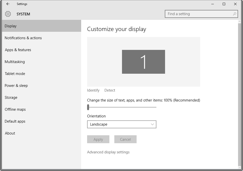 customize text size