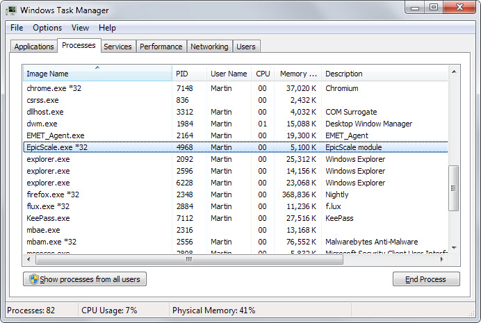 detect epicscale