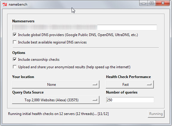 dns benchmark