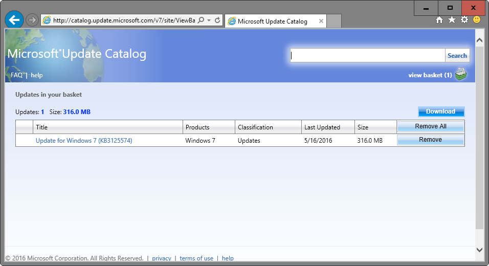 download windows update