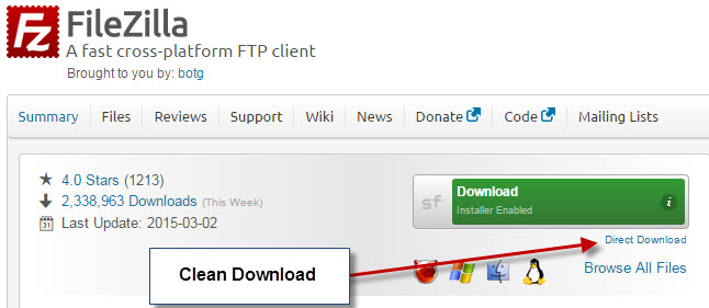 download wrapper clean
