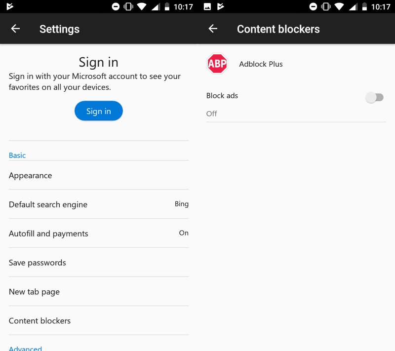 edge content blockers