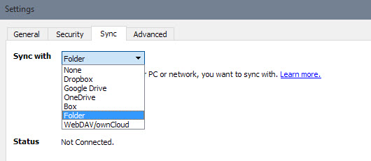 enpass sync