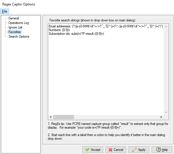 extract email addresses