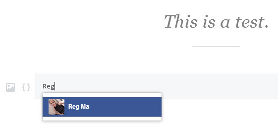 facebook notes tag