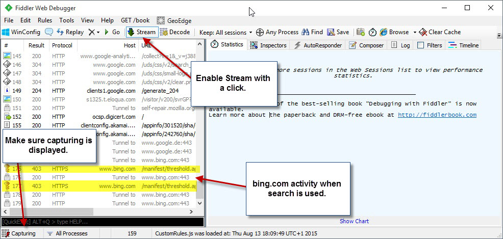 fiddler web debugger