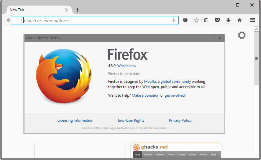 firefox 46.0