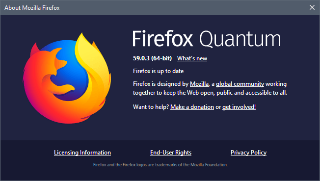 firefox 59.0.3