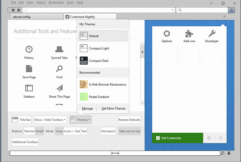 firefox add themes