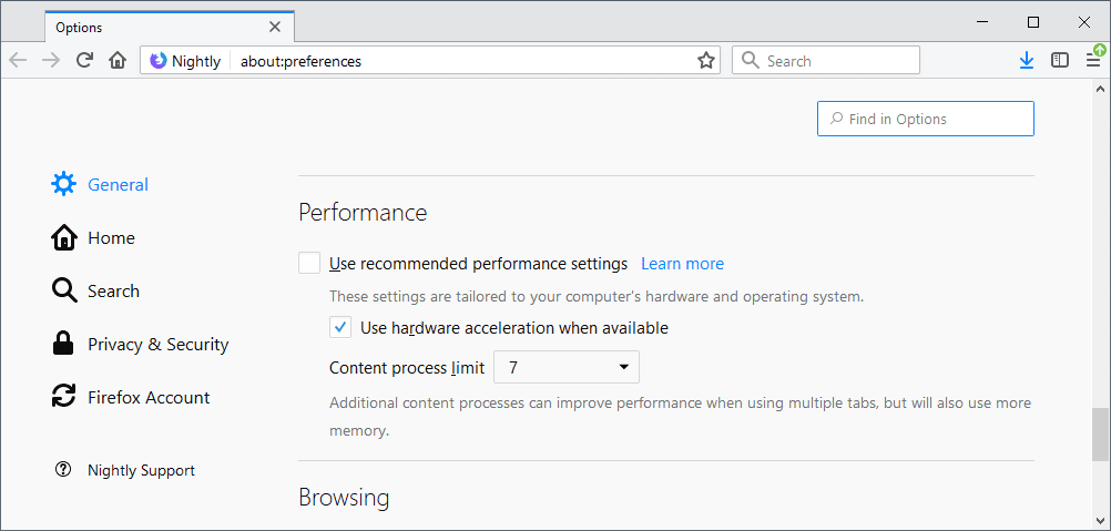 firefox content processes