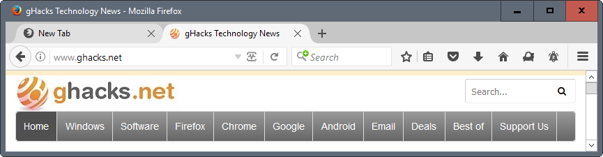 firefox current design