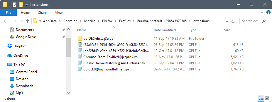 firefox extensions