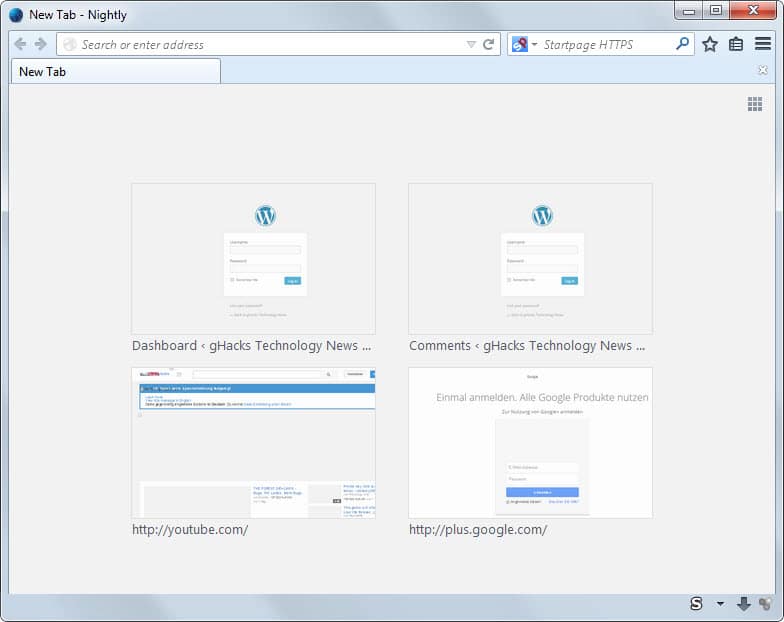 firefox no search