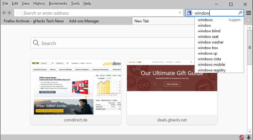 firefox old search