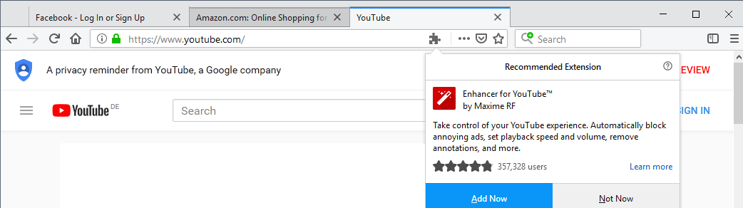 firefox recommended extensions